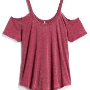 Z Supply Shane Cold Shoulder Knit top